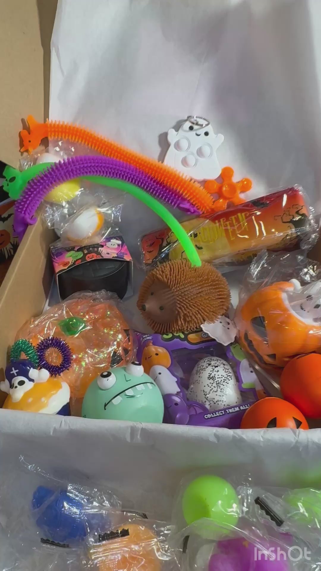 Halloween mystery sensory box